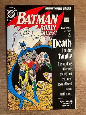 Buy Batman #428 Robin Lives! One-shot - 2nd Print Variant Cover B - Dc Comics (2024) • 5.22£