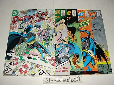 Buy Detective Comics 5 Comic Lot DC 1986 #569 570 571 573 574 Alan Davis Signed RARE • 90.91£