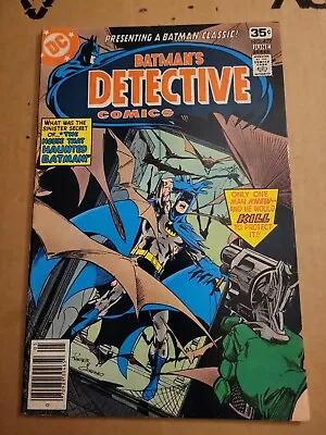 Buy Detective Comics 477 VF+ 1st App Third Clayface Preston Payne Neal Adams DC 1978 • 27.70£