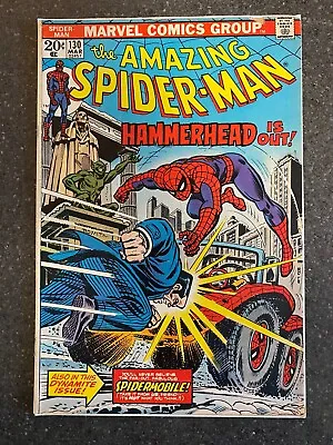 Buy Amazing Spider-Man 130 Fine Condition Bronze Marvel Comic Book 1st Spidermobile • 16£