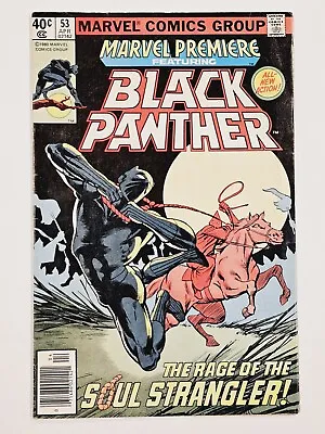 Buy MARVEL PREMIERE #53 Newsstand Black Panther Vs White Supremacists 1980 • 7.88£