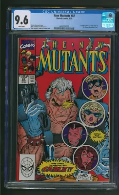 Buy The New Mutants #87 CGC 9.6 White Pages 1st Cable McFarlane Liefeld • 175.85£