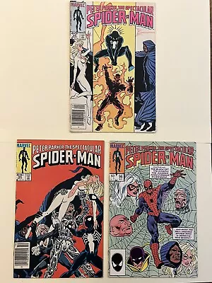 Buy Peter Parker, The Spectacular Spider-Man (1984) 94,#95 ,#96  - 3 Comics VF/VFN • 11.99£
