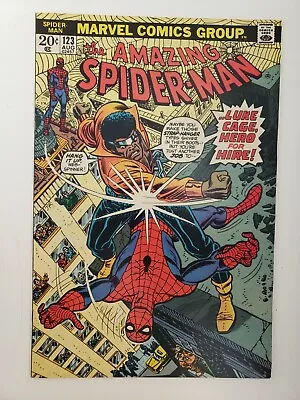 Buy Amazing Spider-Man #123 - Bronze Age - Gwen Stacy's Funeral - Luke Cage Battle • 119.93£