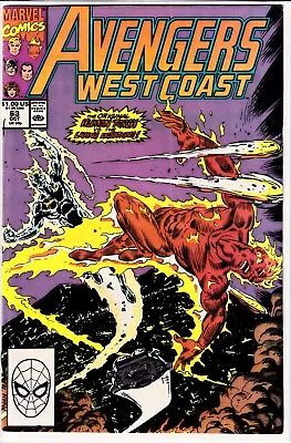 Buy Avengers West Coast #63 Marvel Comics • 6.49£