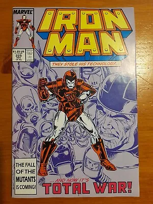 Buy Iron Man #225 1987 VGC/FINE 5.0 Armor Wars • 9.99£
