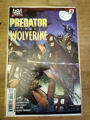 Buy Marvel Predator Vs Wolverine 3 Standard Cover 2024 • 9.99£