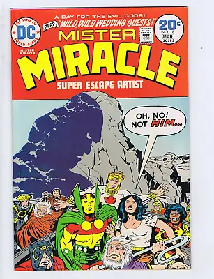 Buy Mister Miracle #18 DC Pub 1974 Mister Miracle And Big Barda ! • 25.28£