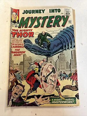 Buy Journey Into Mystery #101 THOR 2nd Avengers X-over! Kirby 1964 Marvel Comics 🐶 • 63.07£