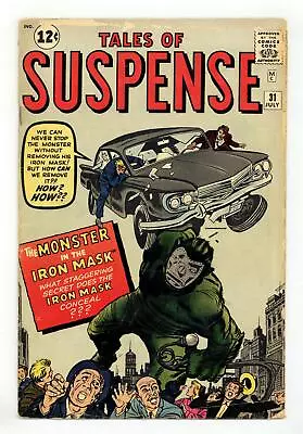 Buy Tales Of Suspense #31 GD/VG 3.0 1962 • 281.29£