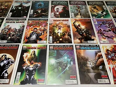 Buy Invincible Iron Man 500-527 500.1 VF/NM To VF+ 9.0 To 8.5 Complete Series 2011 • 54.34£