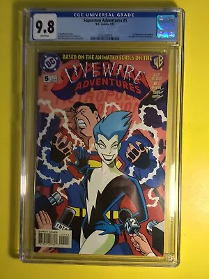 Buy Superman Adventures #5 1st Appearance Of Livewire CGC 9.8 DC 1997. • 159.32£