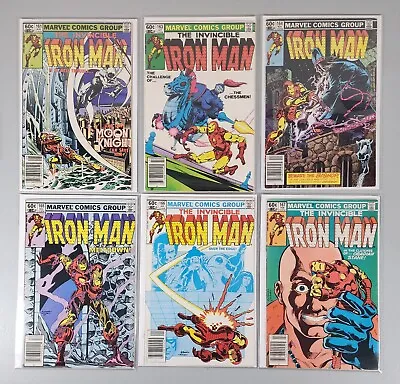 Buy Iron Man #161 163 164 165 166 167 VF To NM Newsstand Marvel Lot Of 6 • 31.53£