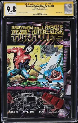 Buy 1990 Mirage Teenage Mutant Ninja Turtles #30 CGC 9.8 SS Signed Kevin Eastman • 118.25£