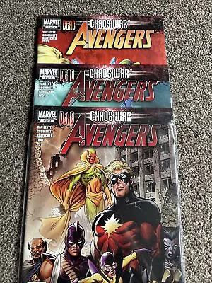 Buy Chaos War Dead Avengers Vol. 1 Numbers 1 To 3 (Full Set) Fred Van Lente 2010 • 10£