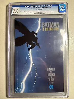 Buy Batman The Dark Knight Returns #1  CGC 7.0 1986 • 55.97£