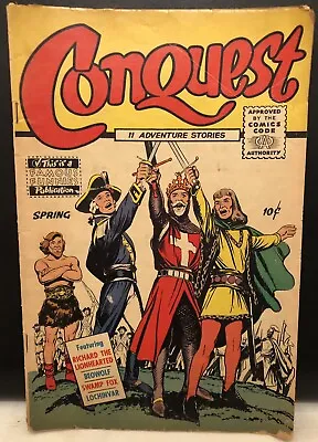 Buy CONQUEST #1 Comics Famous Funnies Comics 1953 Golden Age 3.0 • 45.20£