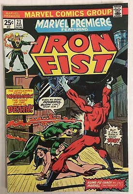 Buy Marvel Premiere #23 (1975) Iron F/VF Condition • 19.77£