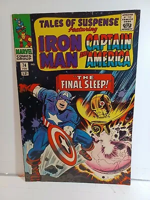 Buy Tales Of Suspense #74 Featuring Iron Man & Captain America.  • 63.43£