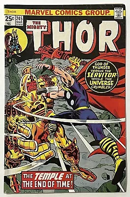 Buy Thor #245 - Marvel Comics 1976 - FN- - 1st Appearance Or He Who Remains - Key • 6.39£