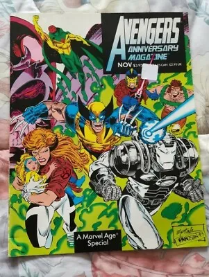 Buy Avengers Anniversary Magazine, 1993, Marvel, X-Men Crossover 48 Pages • 1.99£