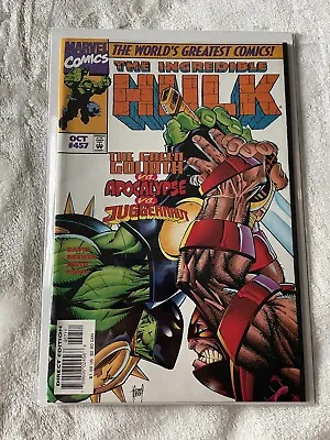 Buy Marvel Comics - The Incredible Hulk #457 - 1997 • 9.52£