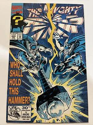 Buy Thor # 459 - Eric Masterson Becomes Thunderstrike NM Marvel 1992 Hot Key!! • 10.39£