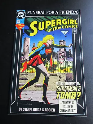Buy Action Comics (Supergirl) #686 Feb 1993 Funeral For A Friend Very Fine Copy • 2.50£