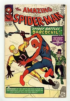 Buy Amazing Spider-Man #16 FR/GD 1.5 1964 • 204.16£