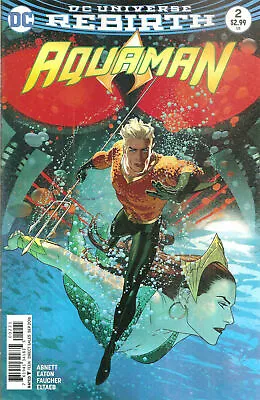 Buy AQUAMAN #2 Rebirth Variant 2016 DC Comics 50 Cents Combined Shipping • 1.39£