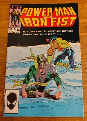 Buy COMIC - Marvel Power Man And Iron Fist No #116 Apr 1985 Bronze Age Owsley Bright • 4£