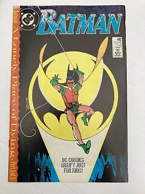 Buy Dc Comics BATMAN #442 Used Back Issue Gd/VG  Modern Age Comic Faded Corner • 5£