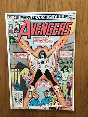 Buy Avengers 227 (1983) Key. Monica Rambeau (Captain Marvel) Joins The Avengers • 35£