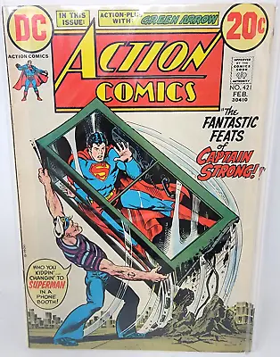 Buy Action Comics #421 Captain Strong 1st Appearance *1973* 7.0 • 27.56£