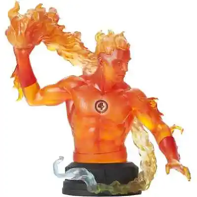 Buy Marvel Comic Human Torch 1:6 Scale Resin Mini-Bust • 104.36£