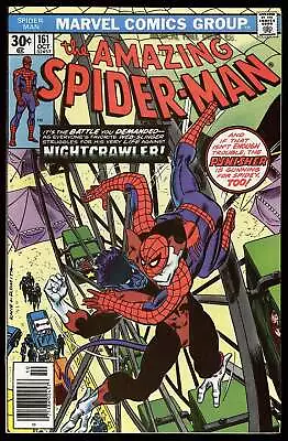 Buy Amazing Spider-Man #161 Marvel 1976 (VF+) 1st Appearance Of Jigsaw! L@@K! • 22.13£