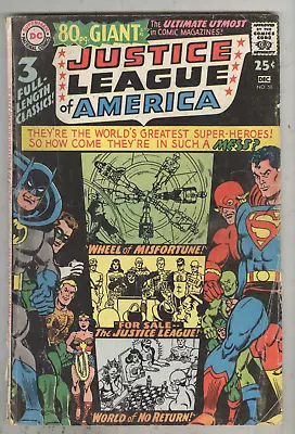 Buy Justice League Of America #58 December 1967 G+ 80 Page Giant • 6.35£