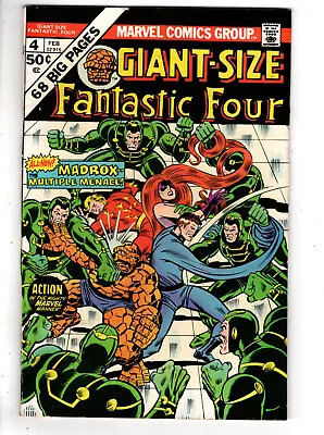 Buy Giant Size Fantastic Four #4 (1975) - Grade 7.0 - 1st Appearance Madrox! • 63.07£