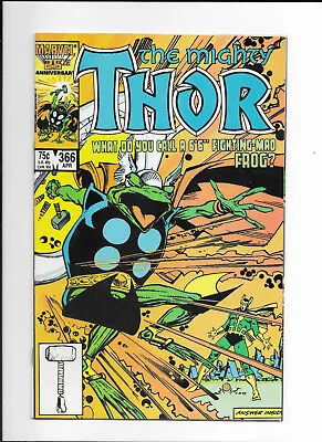 Buy Marvel The Mighty Thor #366 Near Mint Copper Age High Res Scans • 7.23£