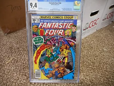 Buy Fantastic Four 186 Cgc 9.4 Marvel 1977 1st Appearance Of Salem's Seven WHITE Pgs • 120.08£
