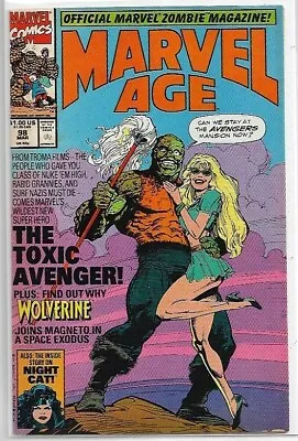 Buy Marvel Age #98 1st Toxic Avenger Preview Predates Issue #1 FN/VFN (1991) Marvel • 50£