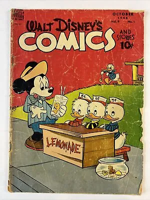 Buy Walt Disney's Comics And Stories #97 (1948) Vol. 9 No. 1 • 11.86£