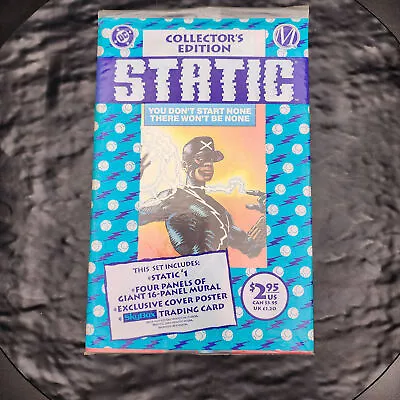 Buy Static #1 1993 DC/Milestone Collector's Edition Factory Sealed Polybagged • 15.86£