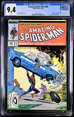 Buy Amazing Spider-Man 306  CGC 9.4 NM  White Pages • 55.31£