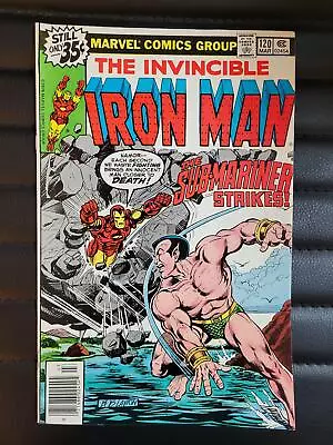 Buy Iron Man #120 NM- | 9.2 + Many Pics!  1st Justin Hammer, Captain Jonas Hale! • 54.37£
