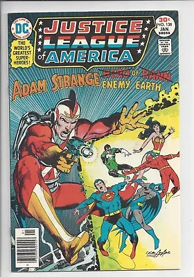 Buy Justice League Of America #138 NM(9.2)1977 Awesome Neal Adams Adam Strange Cover • 23.75£