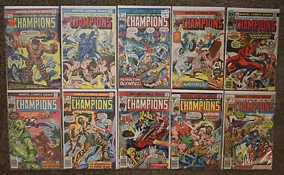 Buy 1975 Marvel Champions Comic 1 2 3 4 7 9 10 11 12 14 Run Lot F/VF • 51.97£