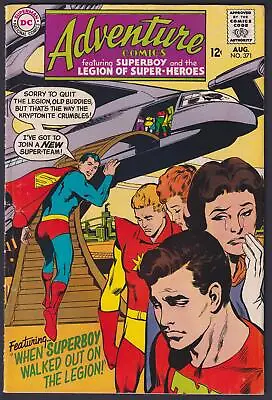 Buy Adventure Comics #371 1968 DC 6.0 Fine FN ND • 11.58£