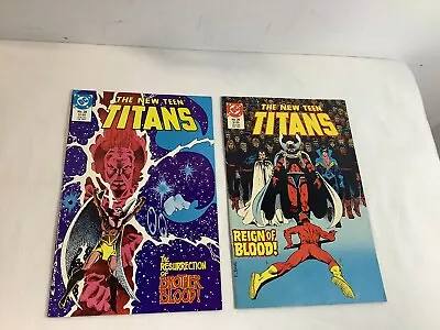 Buy The New Teen Titans #28,#29 DC Comics 1986 • 4.01£