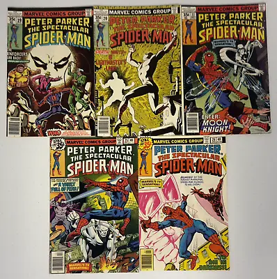 Buy Spectacular Spider-Man 19 20 22 25 26 Marvel 1978 Lot Of 5 HIGH GRADE NM- • 98£
